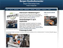Tablet Screenshot of kystkulturbergen.no